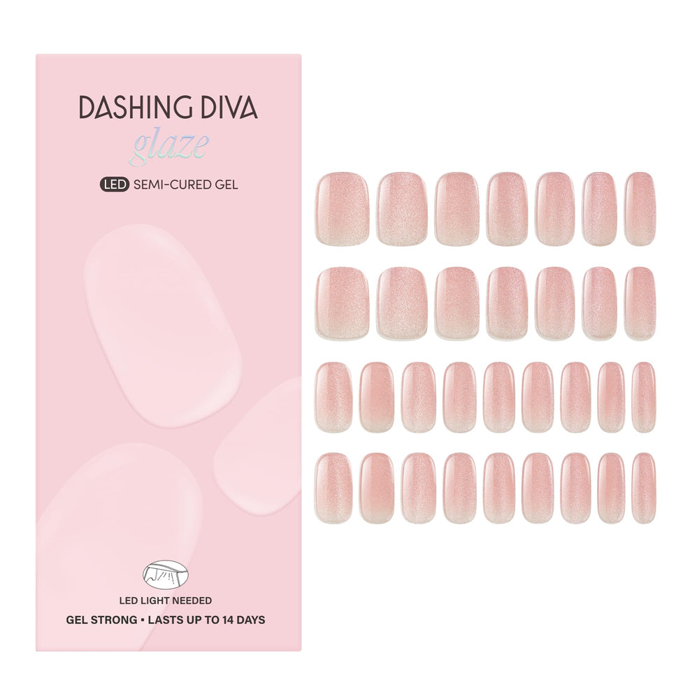 Empaque de Dashing Diva Glaze Ballerina Blush listo para comprar