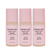 Dashing Diva Magic Off+ remover bote 30ml facilita la remoción suave y cuida la uña.