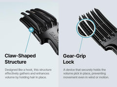 DASHU Daily Volume Pick gentle scalp-friendly tips prevent scratching during styling