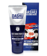 DASHU Down Perm para hombres: aplicación precisa para suavizar el cabello lateral rebelde.