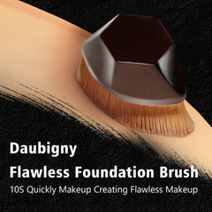 Daubigny foundation brush 60mm head speeds up full-face application.
