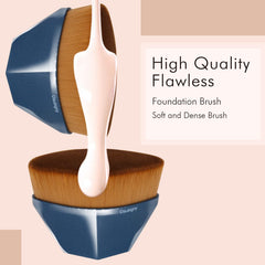 Daubigny petal design handle offers comfortable grip for steady application.