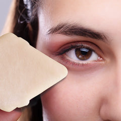 Daubigny powder puff soft sponge close-up showing velvety texture for smooth makeup.