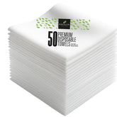 DAVELEN disposable large luxury towels offer plush comfort for spa guests