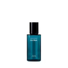 Davidoff Cool Water bottle top view with refreshing oceanic vibe.