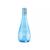 Davidoff Cool Water Woman bottle close-up highlighting fresh aquatic notes for daily wear.