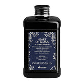 Davines Heart of Glass bottle highlights nourishing hydration for blonde hair.