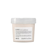 Davines Love Curl Conditioner bottle front view showing lightweight curl control.