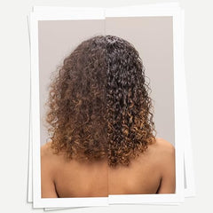 Davines Love Curl Cream texture close-up showing a light formula for soft shine.