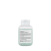 Davines MINU shampoo en botella, limpieza suave para cabello coloreado.