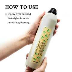 Davines This Is A Medium Hairspray helping hair move naturally during styling