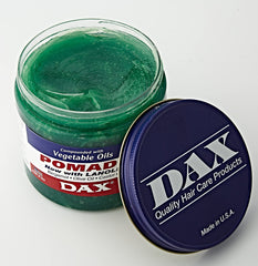 DAX Pomade texture swatch showing consistent hold potential.