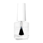 Dazzle Dry Base Coat bottle clear showing product clarity and polish-ready base