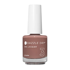 Esmalte Dazzle Dry Etapa 3 Toffee Beige para manicura suave