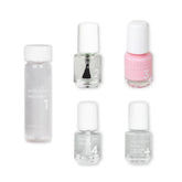 Dazzle Dry Nail Prep bottle from the mini kit provides a smooth base for lasting color.