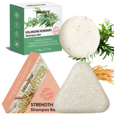 DBEAUTYM Rice Water Rosemary Shampoo Bar packaging shows compact, travel-ready design.