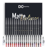 DC-BEAUTIFUL 18-color lip liner set packaging front view highlights premium gift-ready design.