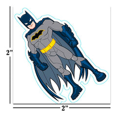 DC Comics Batman tattoos bundle, perforated sheets for quick application and easy removal.