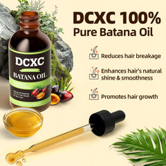 DCXC Batana Oil bottle highlights scalp nourishment for healthier roots