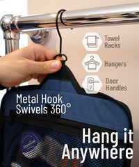 DD D&D Wanderlust water-resistant fabric protects items during travel.