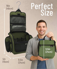DD D&D Wanderlust travel cosmetics organizer shows 10 compartments for easy access.