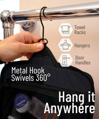 DD D&D Wanderlust XXL metal swivel hook shown for versatile hanging.
