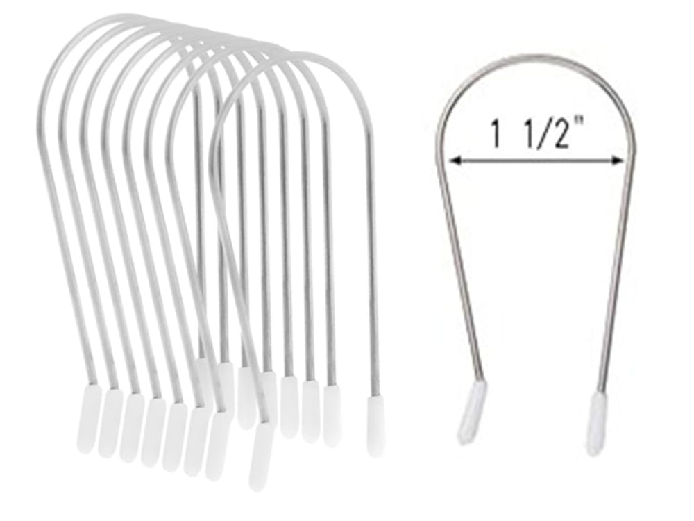 DDRAUY hot curler clips replacement kit for 1-1/2 inch rollers, secure styling sessions