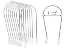 DDRAUY hot curler clips replacement kit for 1-1/2 inch rollers, secure styling sessions