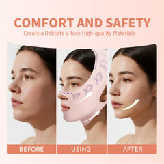 Ddszaa chin strap 3D ergonomic fit displayed on the jawline for comfort