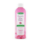 De La Cruz Rose Water bottle with natural rose aroma for daily hydration.