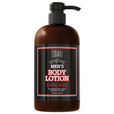 Loción Dead Sea Collection para hombres con botella de tamaño 16.9 oz, hidratación profunda gracias al sándalo.