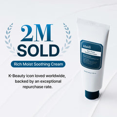 DearKlairs crema textura sedosa, absorción rápida para rostro sin grasa.