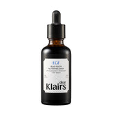 Dear Klairs EGF Serum bottle with blue drop for calming skin