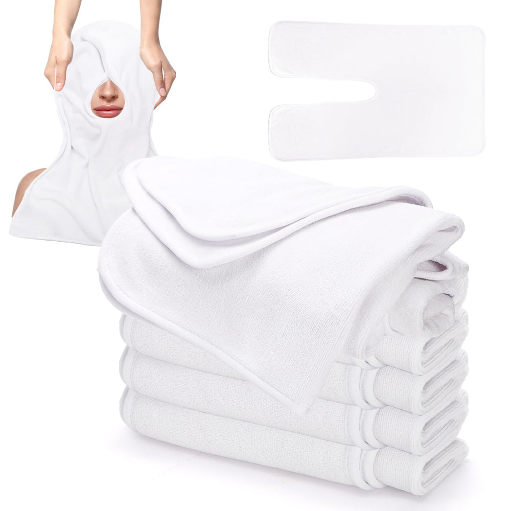 DEAYOU: toallas faciales con diseno en U para spa y esteticas