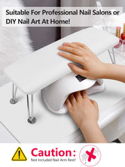 Deciniee arm rest pad in PU leather offers comfortable wrist support