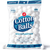 DecorRack 300 small cotton balls pack for versatile home use