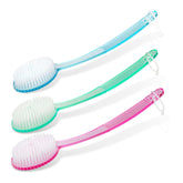DecorRack cepillo de baño con cerdas y mango largo para exfoliar la espalda