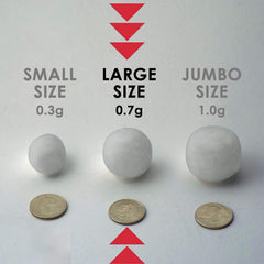 DecorRack cotton balls for nail polish removal with precise application.