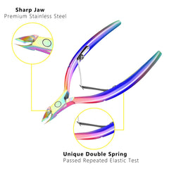 Decute five-in-one nail prep tool, versatile and precise for gel polish prep.