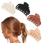 DEEKA pinza para el cabello con 4 piezas y acabado mate para peinados estables