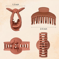 DEEKA pinza de cabello hecha de resina duradera para uso prolongado