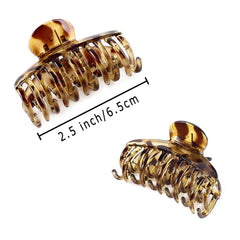 Pinza DEEKA para cabello grueso, ideal para moño medio.