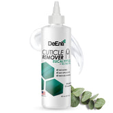 DeEnti Cuticle Remover Gel con Eucalipto en botella 8 oz para uso profesional.