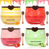 Deepmind honey pot lip balm with lid delivers gentle hydration