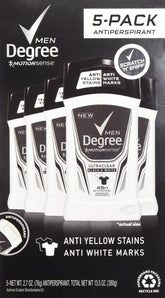 Degree Adrenaline Series antiperspirant pack front view for daily protection
