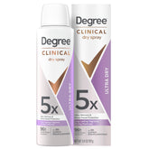 Degree Clinical 5X: botella lista para protección contra el sudor durante todo el día