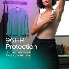 Degree Clinical Strength ofrece dos formatos de protección diaria: spray seco y desodorante invisible sólido.