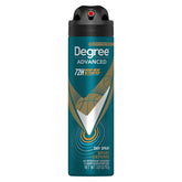 Desodorante Degree Sport Defense en spray seco para hombres, protección duradera para días activos.