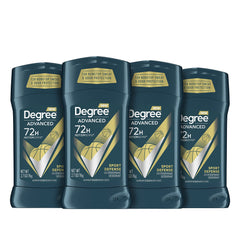 Degree Men Advanced Sport Defense stick application shows smooth glide for all-day confidence