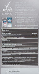 Degree Men 3-pack packaging variation shows convenient multi-pack option.